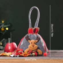 Load image into Gallery viewer, 1Pc Christmas Candy Bags Santa Claus Snowman Elk Gift Packing Bags Storage Bag Party Decoration Xmas Home Decoration
