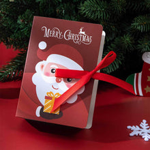 Load image into Gallery viewer, 1Pcs Christmas Book Shape Boxs Gift Bag Candy Box Magic book Bag Merry Christmas Decorations for Home New Year Supplies
