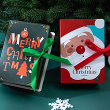 Load image into Gallery viewer, 1Pcs Christmas Book Shape Boxs Gift Bag Candy Box Magic book Bag Merry Christmas Decorations for Home New Year Supplies
