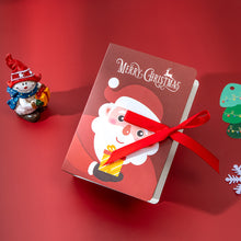 Load image into Gallery viewer, 1Pcs Christmas Book Shape Boxs Gift Bag Candy Box Magic book Bag Merry Christmas Decorations for Home New Year Supplies
