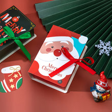 Load image into Gallery viewer, 1Pcs Christmas Book Shape Boxs Gift Bag Candy Box Magic book Bag Merry Christmas Decorations for Home New Year Supplies
