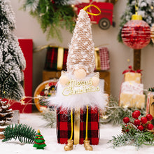 Load image into Gallery viewer, 1Pc Glowing Gnome Christmas Decorations Faceless Dolls Christmas Decoration for Home Christmas Ornaments Navidad New Year
