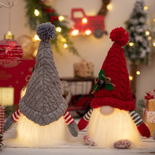 Load image into Gallery viewer, 1Pc Glowing Gnome Christmas Decorations Faceless Dolls Christmas Decoration for Home Christmas Ornaments Navidad New Year
