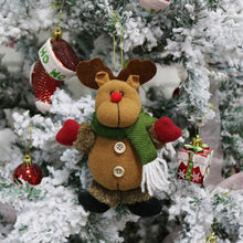 Load image into Gallery viewer, 1Pc Merry Christmas Ornaments Plush Doll Santa Claus Snowman Christmas Tree Pendant Doll Hang Decoration for Home Noel Natal Happy New Year
