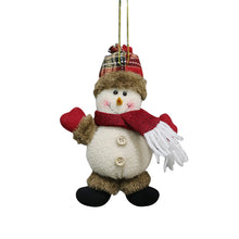 Load image into Gallery viewer, 1Pc Merry Christmas Ornaments Plush Doll Santa Claus Snowman Christmas Tree Pendant Doll Hang Decoration for Home Noel Natal Happy New Year

