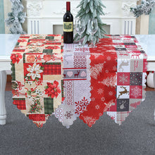 Load image into Gallery viewer, 1Pc Christmas Tablecloth Snowflake Runner For Rustic Kitchen Decorations Rustic Kitchen Table Decorations Winter
