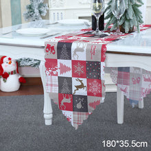 Load image into Gallery viewer, 1Pc Christmas Tablecloth Snowflake Runner For Rustic Kitchen Decorations Rustic Kitchen Table Decorations Winter
