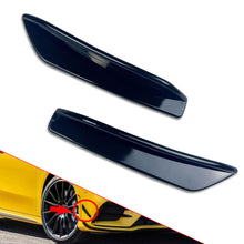 Load image into Gallery viewer, 2Pcs Car Front Bumper Fog Lamp Side Fins Lip Splitters Air Trim Fitmet For Mercedes Benz A Class A160 A180 A200 A250 A35 W177 AMG 2019+

