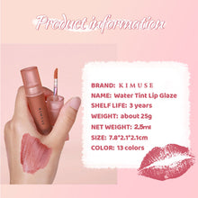 Load image into Gallery viewer, Moisturizing Non Fading Lip Glaze Lip Glaze Lip Gloss Waterproof Velvet Watery Long Lasting Beauty Womon Makeup Cosmetic
