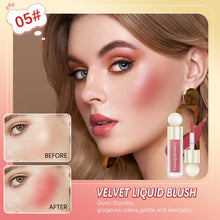 Load image into Gallery viewer, Long-lasting Liquid Blush Natural Rouge Blusher Matte Setting Blush Waterproof Sweatproof Blush Face Women Makeup Cosmetics
