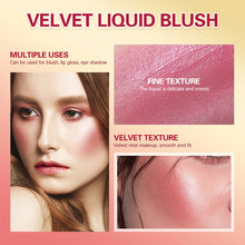 Load image into Gallery viewer, Long-lasting Liquid Blush Natural Rouge Blusher Matte Setting Blush Waterproof Sweatproof Blush Face Women Makeup Cosmetics
