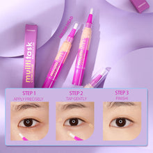 Load image into Gallery viewer, Stereo Brush Eye Concealer Liquid Foundation Spot Spot Mark Concealer Brush-head Concealer Covering Dark Circles Easily Concealer
