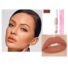 Load image into Gallery viewer, Matte Velvet Lip Glaze Lipstick Non-fading Waterproof Long-lasting Nude Matte Lip Gloss Women Lip Makeup Cosmetics

