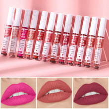 Load image into Gallery viewer, Matte Velvet Lip Glaze Lipstick Non-fading Waterproof Long-lasting Nude Matte Lip Gloss Women Lip Makeup Cosmetics

