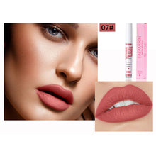 Load image into Gallery viewer, Matte Velvet Lip Glaze Lipstick Non-fading Waterproof Long-lasting Nude Matte Lip Gloss Women Lip Makeup Cosmetics
