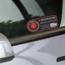 Load image into Gallery viewer, Car Door Invader Sentinel Mode Warning Stickers Electrostatic Stickers Electric Auto Accessorie For Tesla Model 3 Y S X
