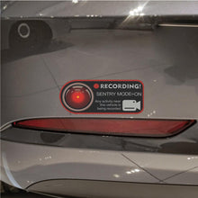 Load image into Gallery viewer, Car Door Invader Sentinel Mode Warning Stickers Electrostatic Stickers Electric Auto Accessorie For Tesla Model 3 Y S X
