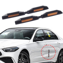 Load image into Gallery viewer, 2Pcs Reflective Car Door Scratch Protector Bumper Crash Door Edge Guard Mouldings Reflector Sticker Anti Collision

