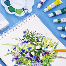 Load image into Gallery viewer, 12/24/36colors Watercolor Paint Set in Tubes Art Academy Gouache Pigment Kit 5ml/Tube Watercolor Pigment for Artistic Students Beginners
