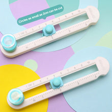 Load image into Gallery viewer, Adjustable 360° Round Cutting Knife DIY Compasses Circle Cutter Scrapbooking Photos Cutters Circular Paper Scrapbooking Cards Cutters

