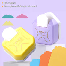 Load image into Gallery viewer, 3-in-1 Corner Rounder Paper Card Corner Punches Scrapbooking DIY Mini Corner Cutter R4/R7/R10mm Circle Trimmer Punch Office Supplies
