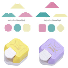 Load image into Gallery viewer, 3-in-1 Corner Rounder Paper Card Corner Punches Scrapbooking DIY Mini Corner Cutter R4/R7/R10mm Circle Trimmer Punch Office Supplies
