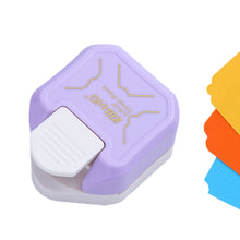 Load image into Gallery viewer, 3-in-1 Corner Rounder Paper Card Corner Punches Scrapbooking DIY Mini Corner Cutter R4/R7/R10mm Circle Trimmer Punch Office Supplies
