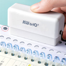 Load image into Gallery viewer, Mini 6-Hole Punching Machine DIY Hole Punching for Loose-leaf Notebook Office School Stationery Punch Supplies
