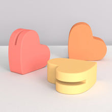 Load image into Gallery viewer, DIY Cards Photos Holder Silicone Mold Heart Rainbow Shape Resin Concrete Cement Mold DIY Epoxy Handcraft Ornament Mould
