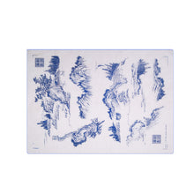 Load image into Gallery viewer, Pottery Art Transfer Paper Underglaze Paper Ceramics Clay Flower Paper Blue and White Porcelain Decal Paper 47*35CM
