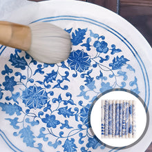 Load image into Gallery viewer, Pottery Art Transfer Paper Underglaze Paper Ceramics Clay Flower Paper Blue and White Porcelain Decal Paper 47*35CM
