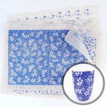 Load image into Gallery viewer, Pottery Art Transfer Paper Underglaze Paper Ceramics Clay Flower Paper Blue and White Porcelain Decal Paper 47*35CM
