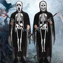 Load image into Gallery viewer, Halloween Scary Mask Scream Ghost Face Plastic Witches Mask Horror Killer Full Head Masks Movie Cosplay Costume Props
