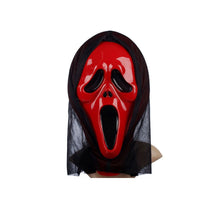 Load image into Gallery viewer, Halloween Scary Mask Scream Ghost Face Plastic Witches Mask Horror Killer Full Head Masks Movie Cosplay Costume Props
