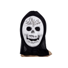 Load image into Gallery viewer, Halloween Scary Mask Scream Ghost Face Plastic Witches Mask Horror Killer Full Head Masks Movie Cosplay Costume Props
