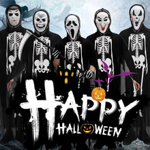 Load image into Gallery viewer, Halloween Scary Mask Scream Ghost Face Plastic Witches Mask Horror Killer Full Head Masks Movie Cosplay Costume Props
