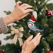 Load image into Gallery viewer, Cute Shark Christmas Ornaments Hanging Christmas Tree Pendant Decorations Backpack Pendant Gift For Home Xmas New Year Navidad Natal Gifts
