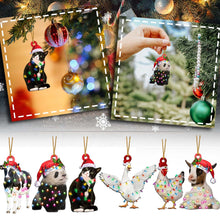 Load image into Gallery viewer, Christmas Ornaments Hanging Animal Pattern Christmas Tree Pendant Decorations Backpack Pendant Gift For Home Xmas New Year Navidad Natal Gifts
