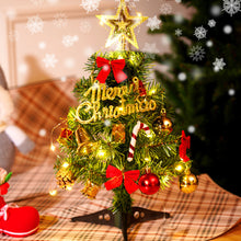 Load image into Gallery viewer, Mini Christmas Tree Festival Decoration Simulation Christmas Tree Artifical Small Tree Desktop Ornaments Gifts Festival for Home New Year
