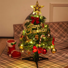 Load image into Gallery viewer, Mini Christmas Tree Festival Decoration Simulation Christmas Tree Artifical Small Tree Desktop Ornaments Gifts Festival for Home New Year
