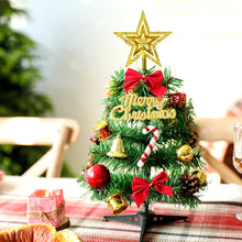 Load image into Gallery viewer, Mini Christmas Tree Festival Decoration Simulation Christmas Tree Artifical Small Tree Desktop Ornaments Gifts Festival for Home New Year
