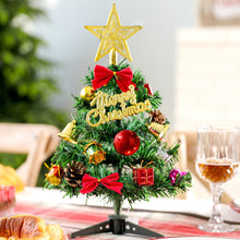 Load image into Gallery viewer, Mini Christmas Tree Festival Decoration Simulation Christmas Tree Artifical Small Tree Desktop Ornaments Gifts Festival for Home New Year

