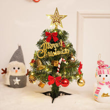 Load image into Gallery viewer, Mini Christmas Tree Festival Decoration Simulation Christmas Tree Artifical Small Tree Desktop Ornaments Gifts Festival for Home New Year
