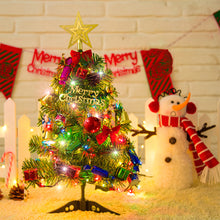 Load image into Gallery viewer, Mini Christmas Tree Festival Decoration Simulation Christmas Tree Artifical Small Tree Desktop Ornaments Gifts Festival for Home New Year
