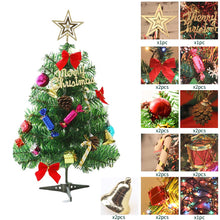 Load image into Gallery viewer, Mini Christmas Tree Festival Decoration Simulation Christmas Tree Artifical Small Tree Desktop Ornaments Gifts Festival for Home New Year
