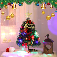 Load image into Gallery viewer, Mini Christmas Tree Festival Decoration Simulation Christmas Tree Artifical Small Tree Desktop Ornaments Gifts Festival for Home New Year
