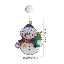 Load image into Gallery viewer, Navidad Christmas Decoration Santa Claus Elk LED Light Suction Cup Window Pendant Lamp Xmas New Year 2024 Home Decor
