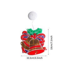 Load image into Gallery viewer, Navidad Christmas Decoration Santa Claus Elk LED Light Suction Cup Window Pendant Lamp Xmas New Year 2024 Home Decor
