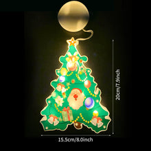 Load image into Gallery viewer, Navidad Christmas Decoration Santa Claus Elk LED Light Suction Cup Window Pendant Lamp Xmas New Year 2024 Home Decor
