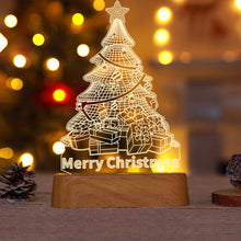 Load image into Gallery viewer, 3D Christmas Decoration Santa Claus Elk LED Night Light Decoration Bedroom Decor Fancy Lighting Xmas New Year 2024
